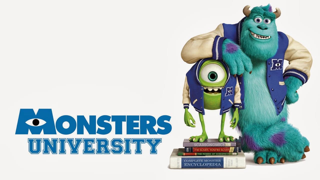 Monsters University — backdrops with title 3