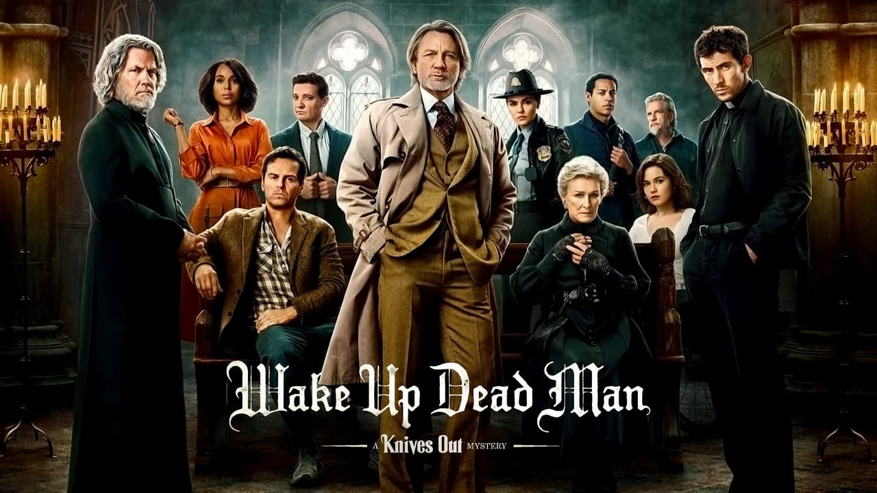 Wake Up Dead Man: A Knives Out Mystery — backdrops with title 7
