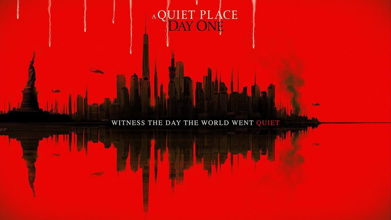 A Quiet Place: Day One — backdrops with title 5