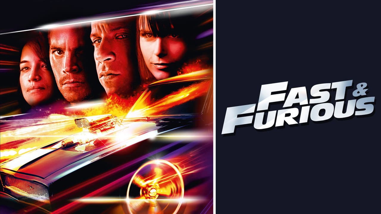 Fast & Furious — backdrops with title 6