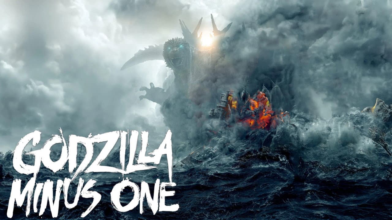 Godzilla Minus One — backdrops with title 8