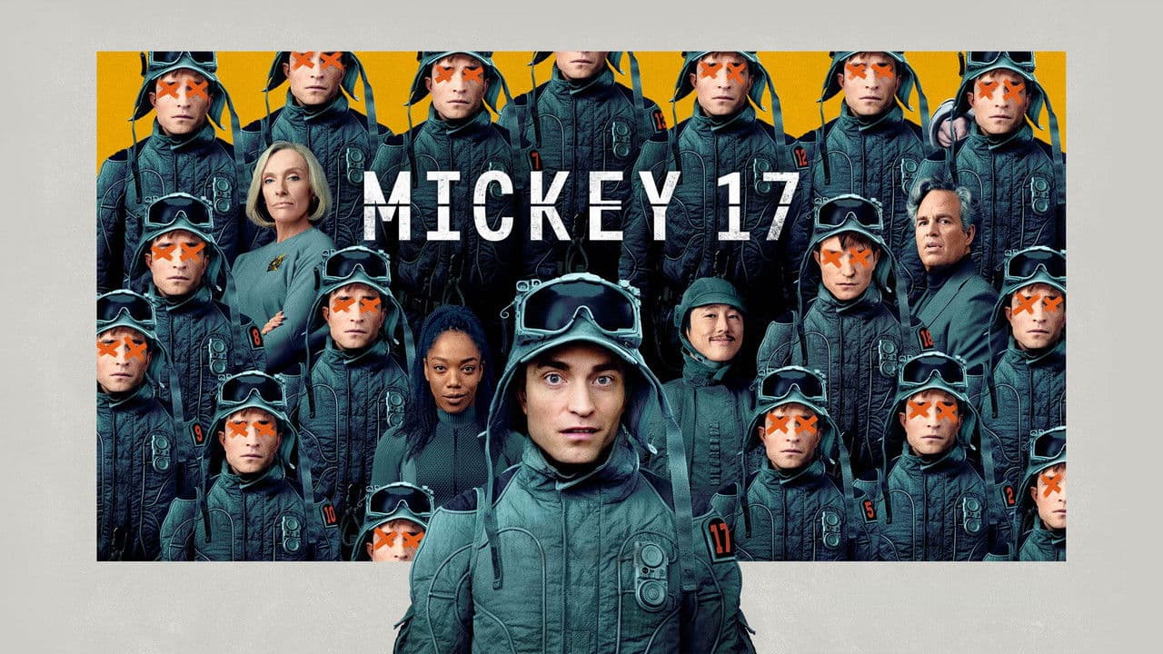Mickey 17 — backdrops with title 1