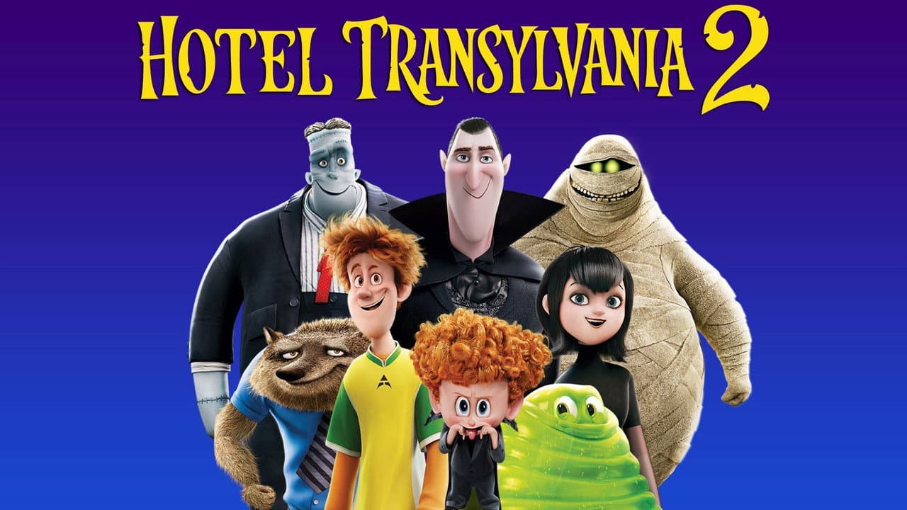Hotel Transylvania 2 — backdrops with title 1