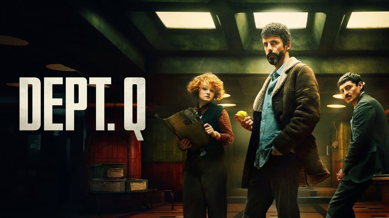 Dept. Q — backdrops with title 1