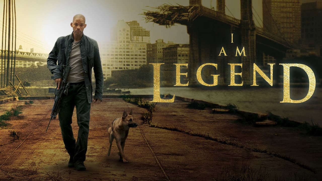 I Am Legend — backdrops with title 4