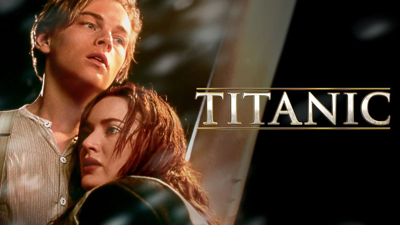 Titanic — backdrops with title 3