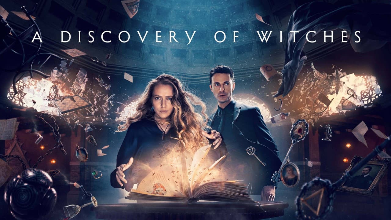 A Discovery of Witches — backdrops with title 1
