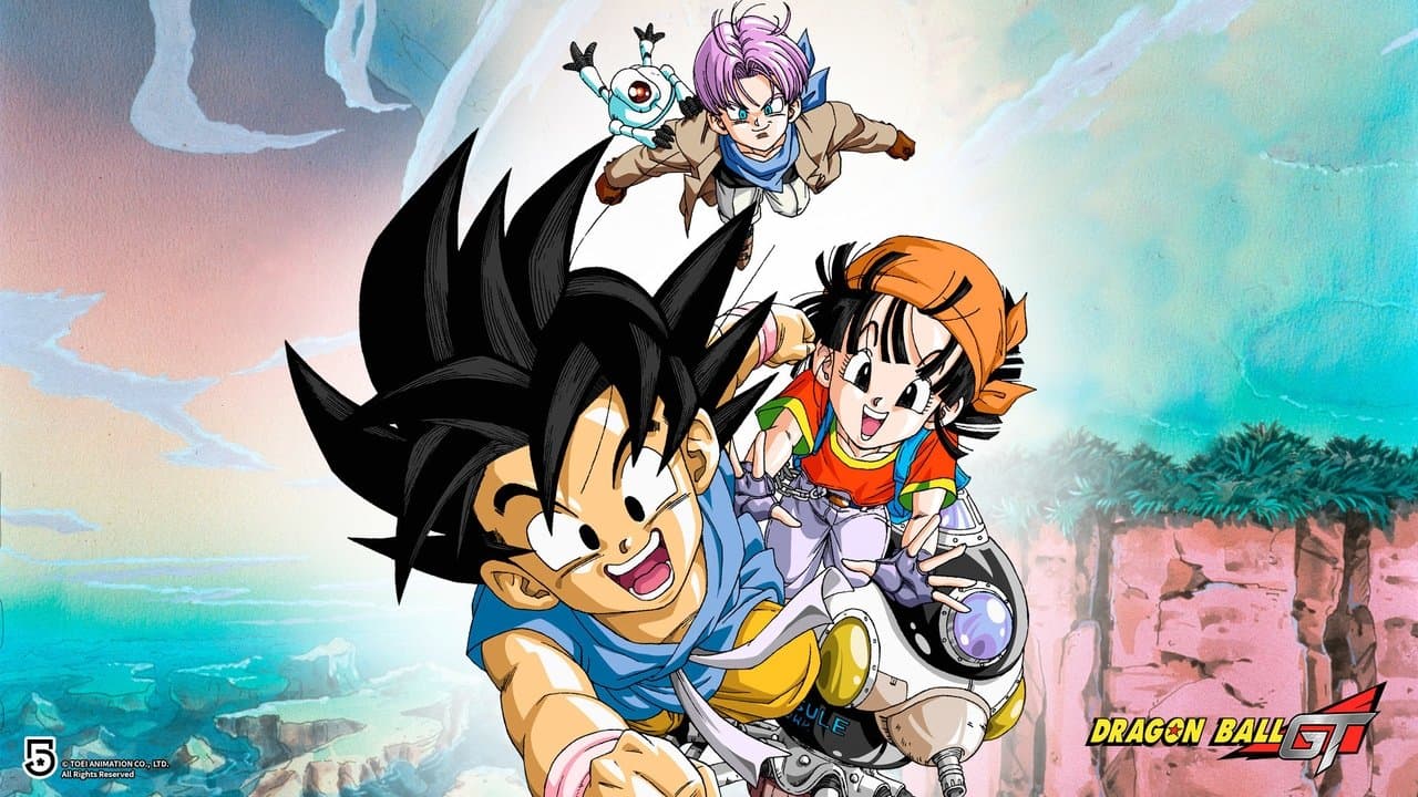 Dragon Ball GT — backdrops with title 1