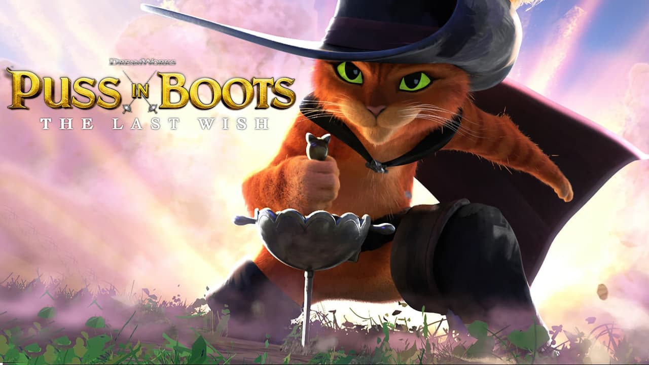 Puss in Boots: The Last Wish — backdrops with title 8