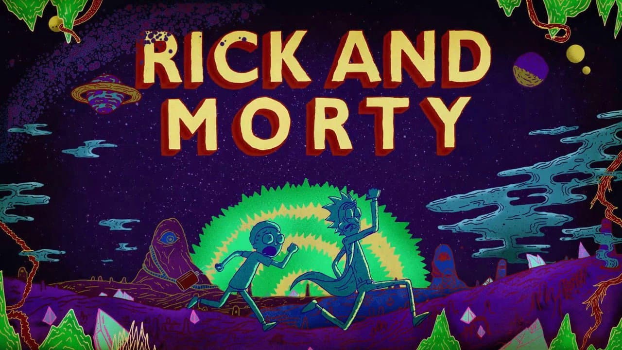 Rick and Morty — backdrops with title 5
