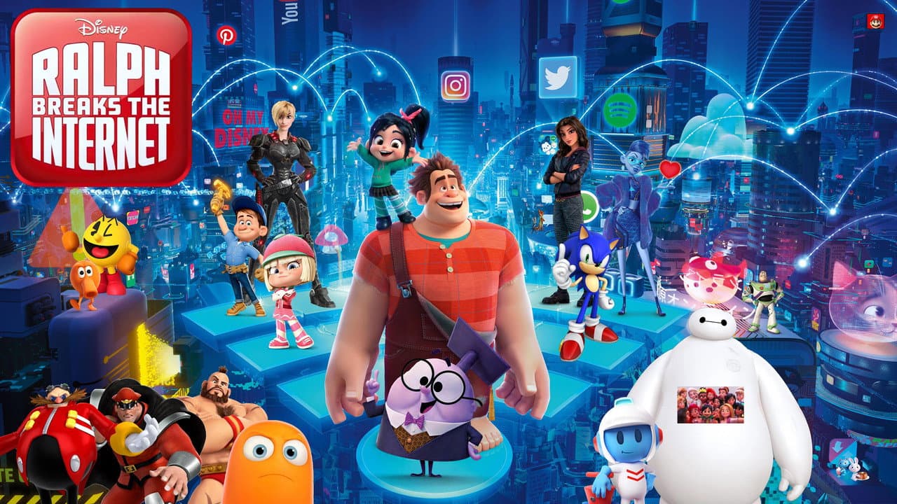 Ralph Breaks the Internet — backdrops with title 5