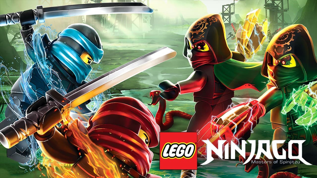 Ninjago: Masters of Spinjitzu — backdrops with title 3