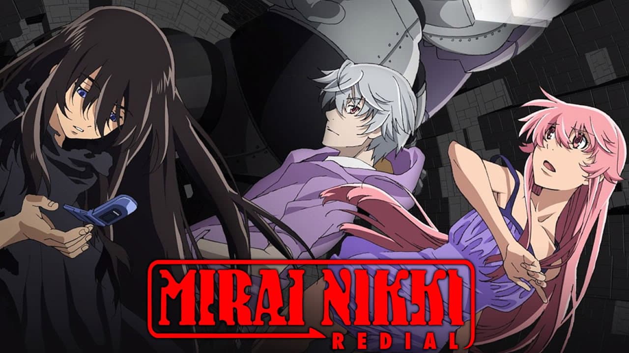 The Future Diary — backdrops with title 3