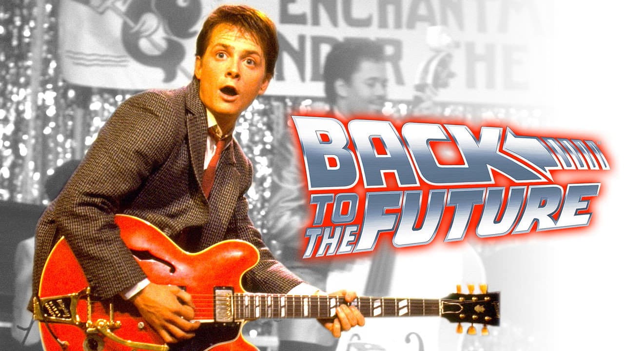 Back to the Future — backdrops with title 8