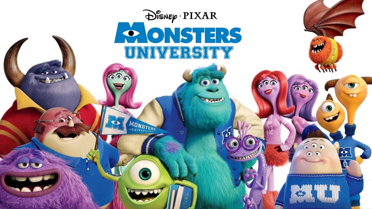 Monsters University — backdrops with title 5