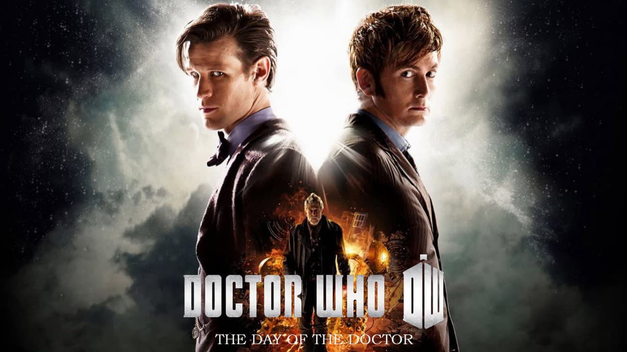Doctor Who: The Day of the Doctor — backdrops with title 3