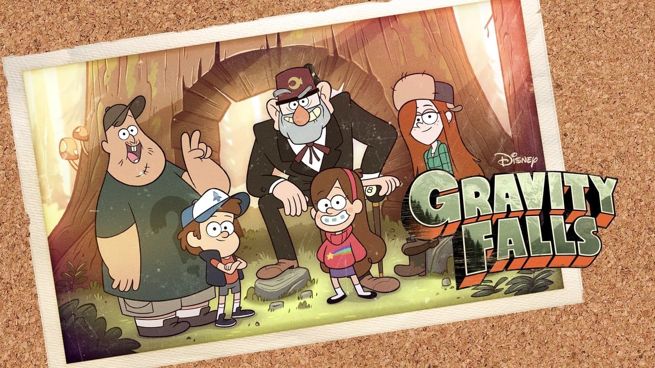 Gravity Falls — backdrops with title 1