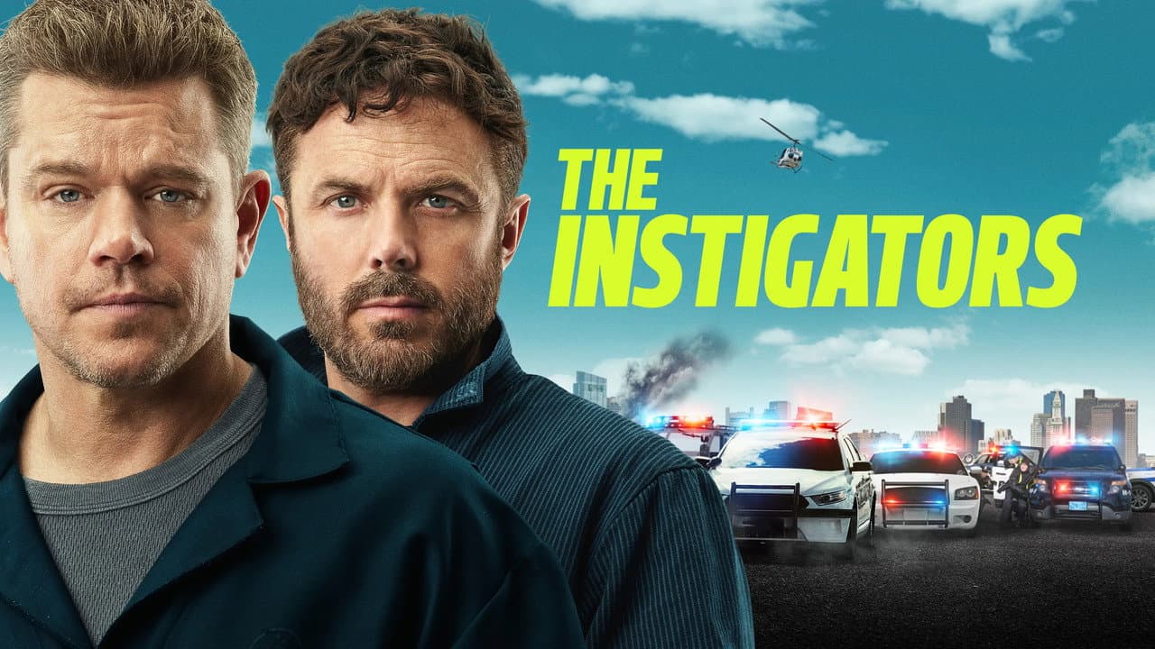 The Instigators — backdrops with title 1
