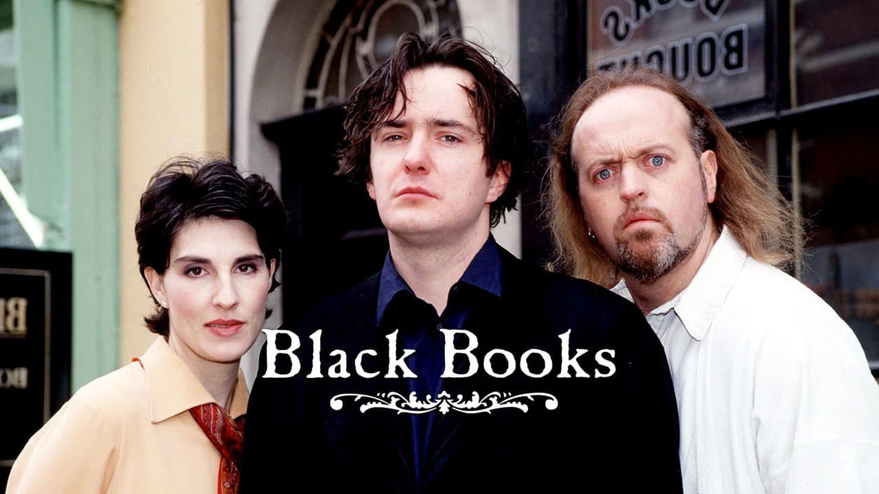 Black Books — backdrops with title 2