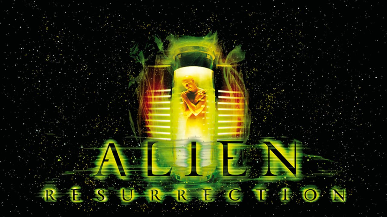 Alien Resurrection — backdrops with title 2