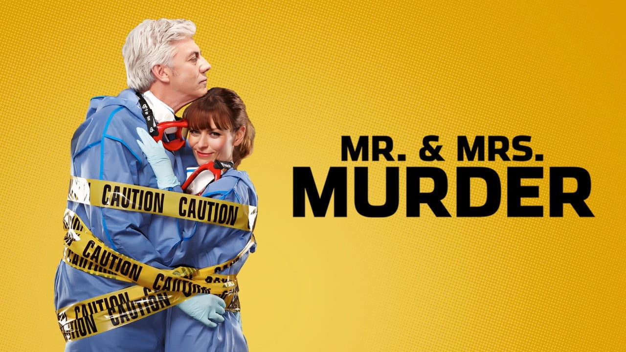 Mr & Mrs Murder — backdrops with title 2