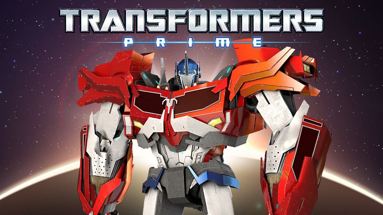 Transformers: Prime — backdrops with title 3