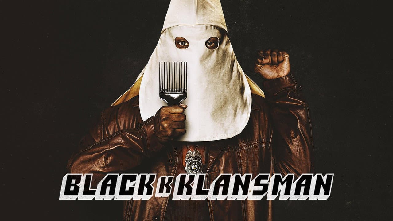 BlacKkKlansman — backdrops with title 6