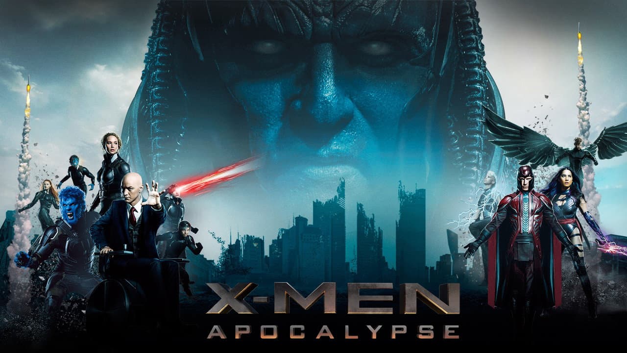 X-Men: Apocalypse — backdrops with title 3