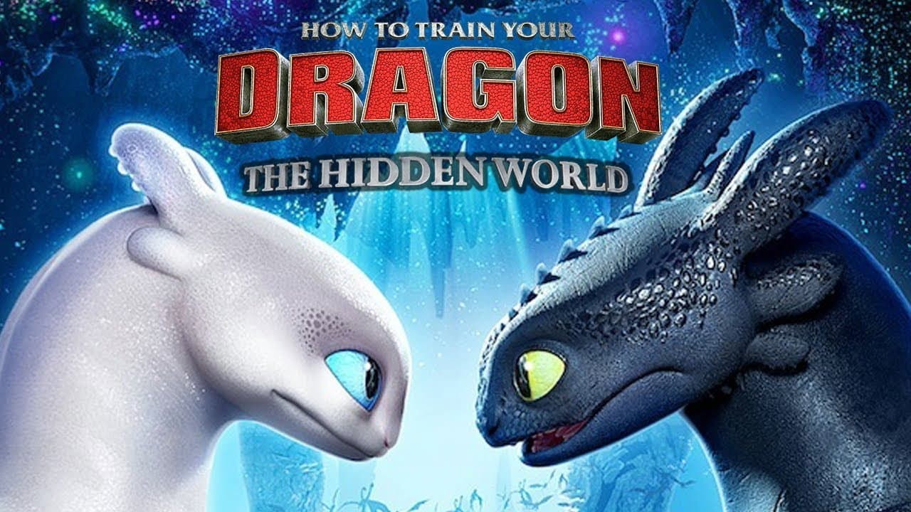 How to Train Your Dragon: The Hidden World — backdrops with title 4