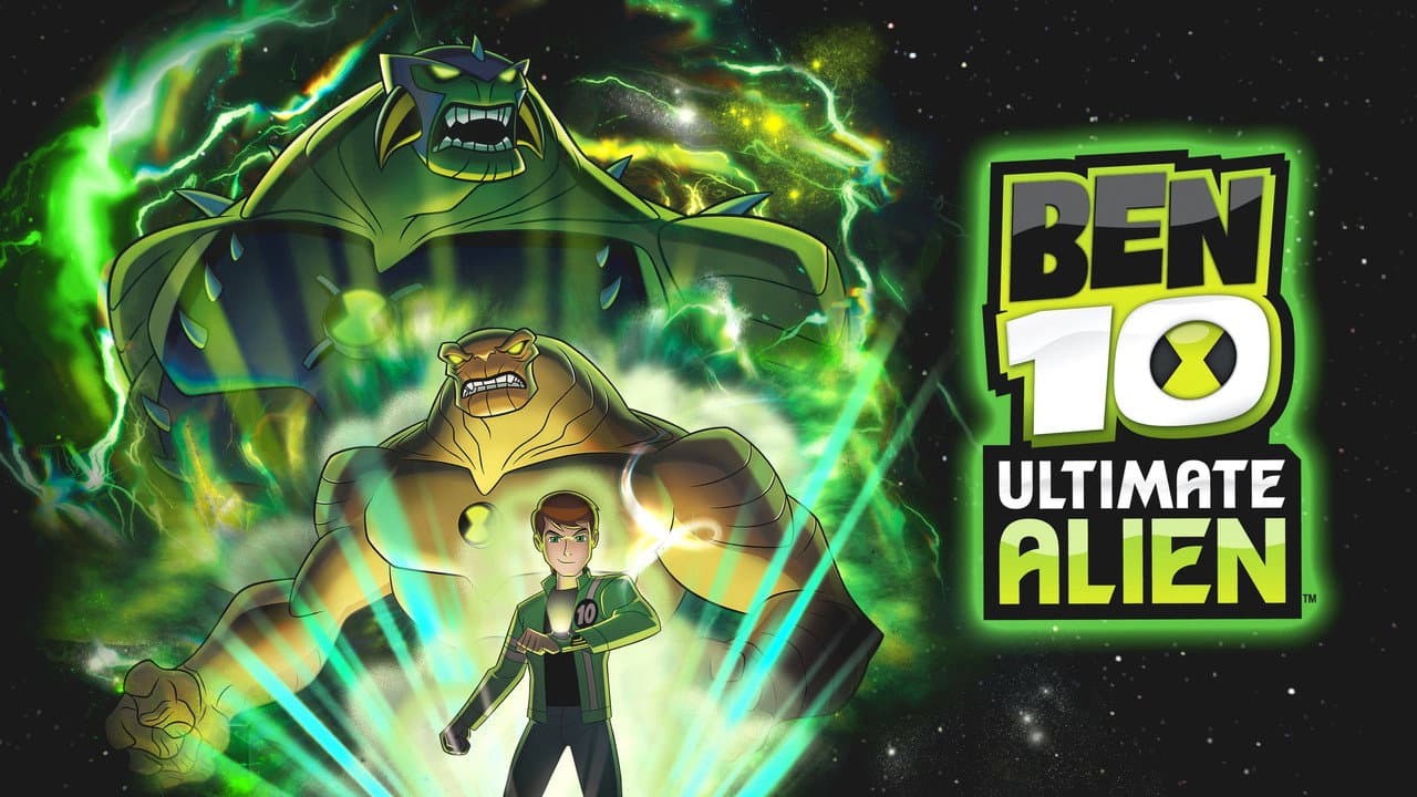 Ben 10: Ultimate Alien — backdrops with title 4