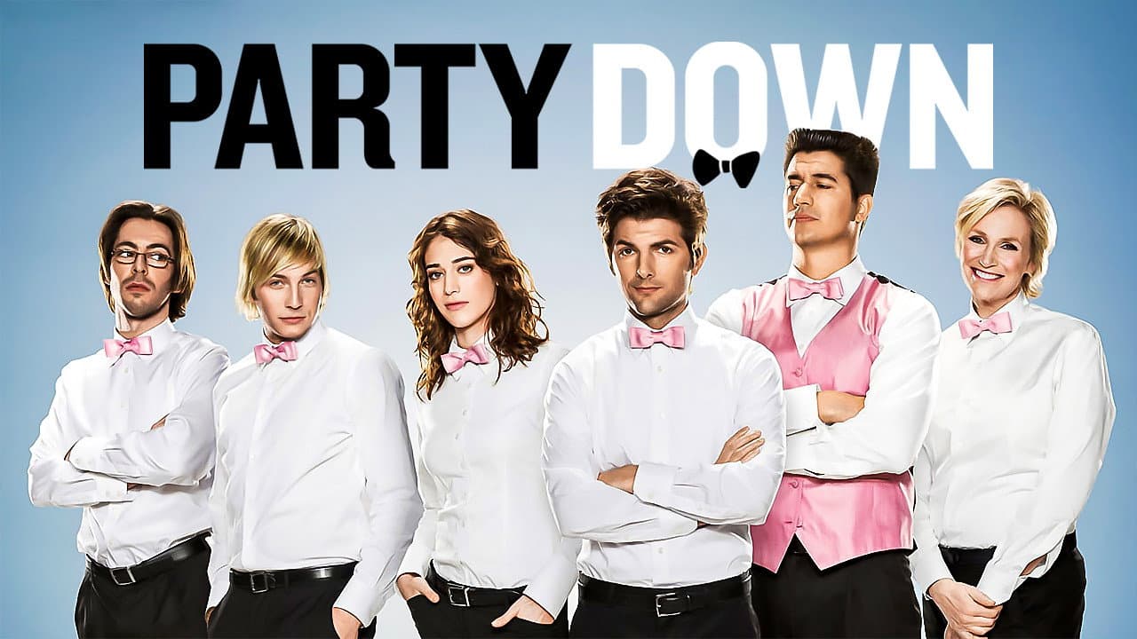 Party Down — backdrops with title 2