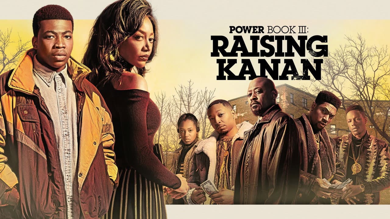 Power Book III: Raising Kanan — backdrops with title 4
