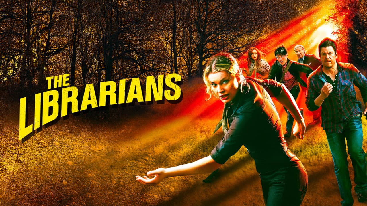 The Librarians — backdrops with title 1