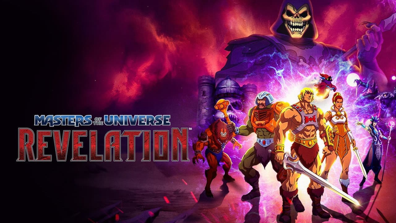 Masters of the Universe: Revelation — backdrops with title 1