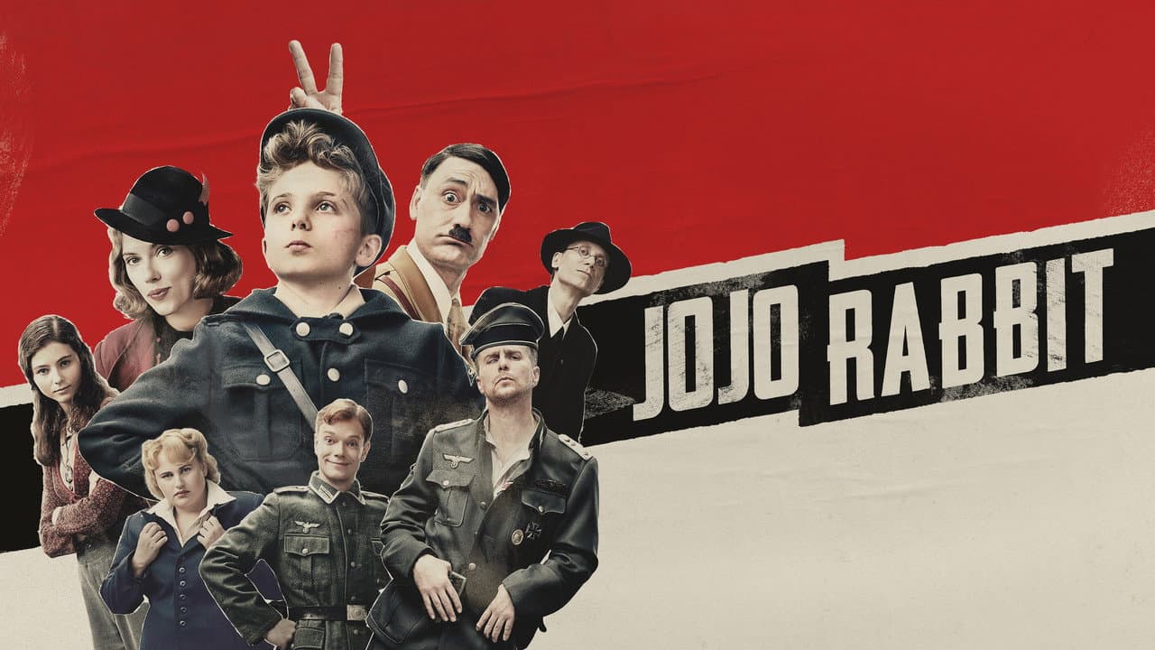 Jojo Rabbit — backdrops with title 2