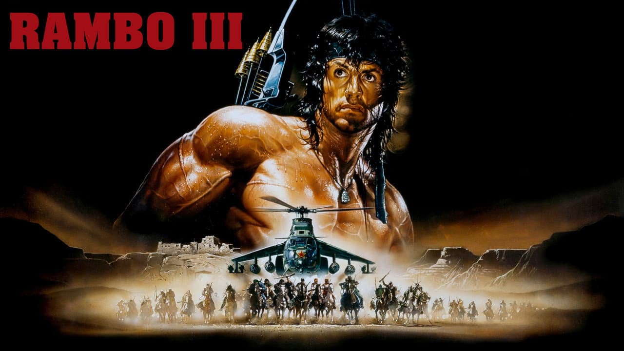 Rambo III — backdrops with title 2