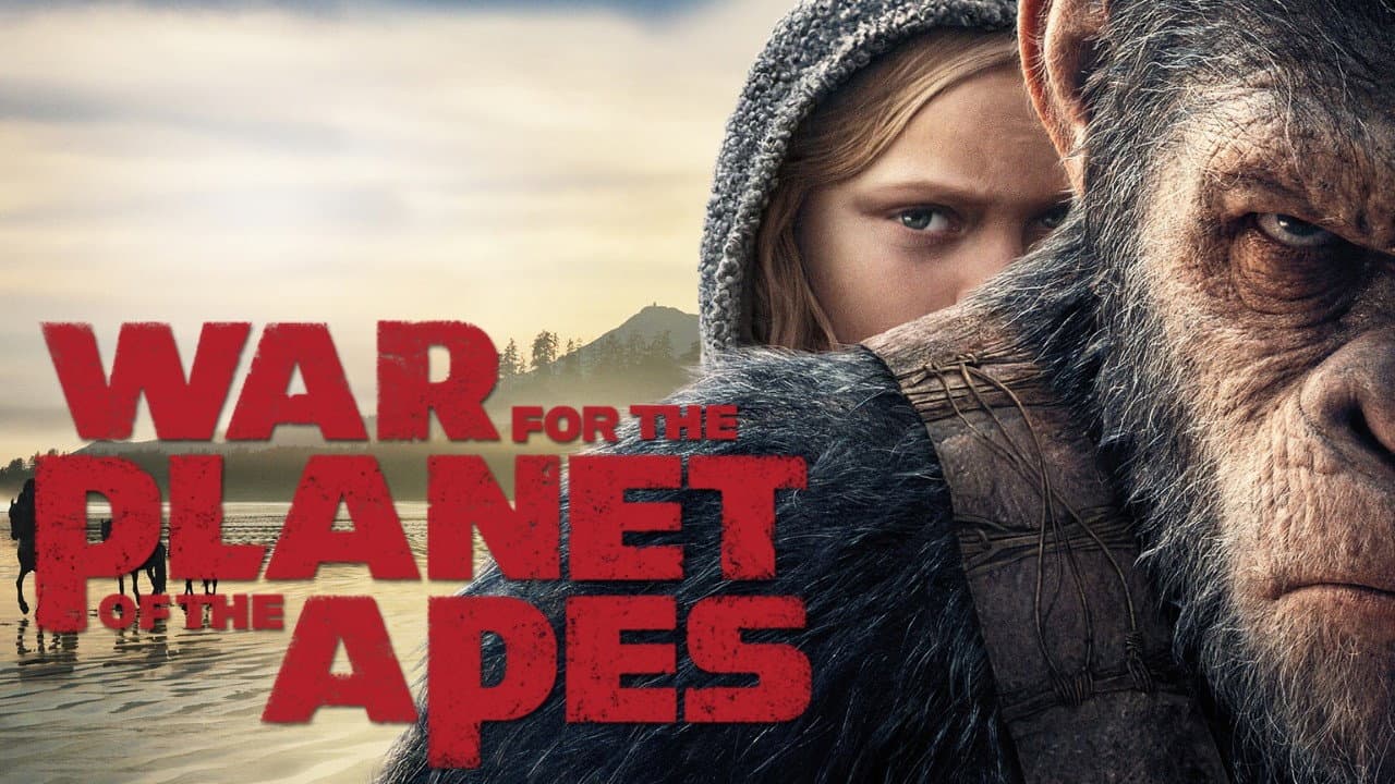 War for the Planet of the Apes — backdrops with title 3