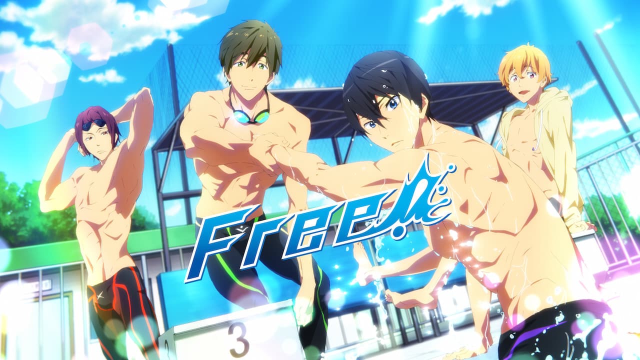 Free! — backdrops with title 3