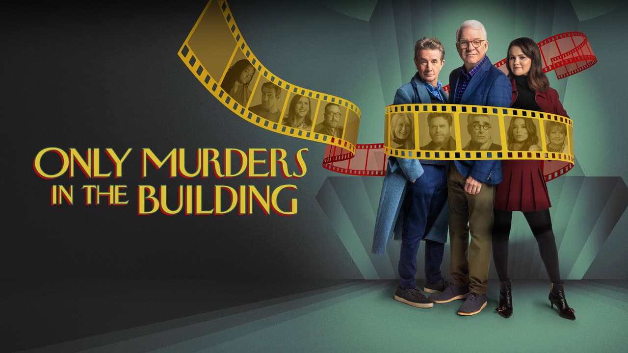 Only Murders in the Building — backdrops with title 1