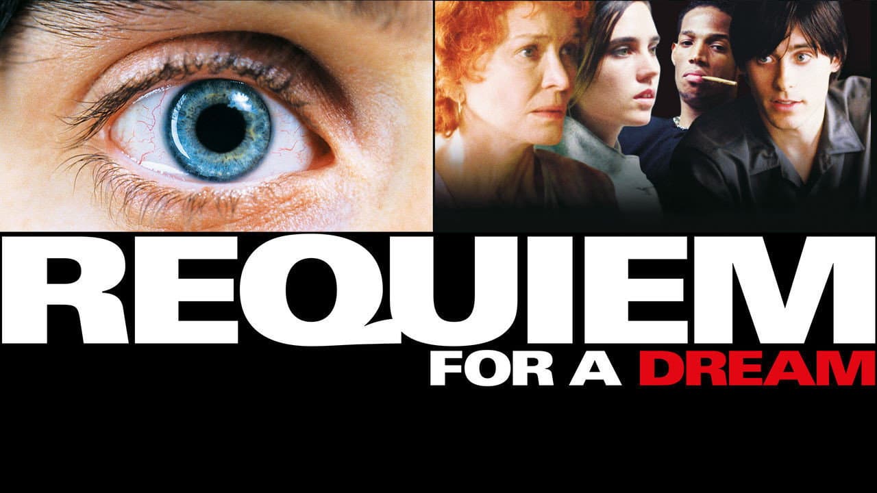 Requiem for a Dream — backdrops with title 3