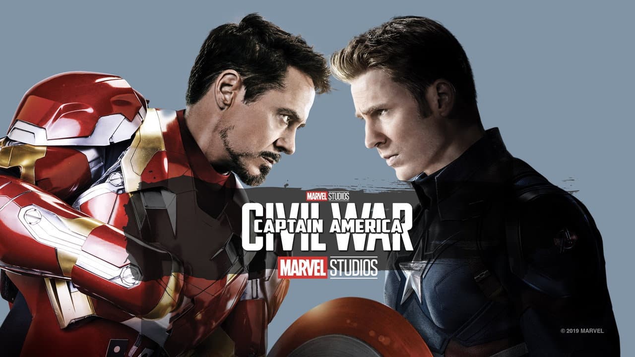 Captain America: Civil War — backdrops with title 3