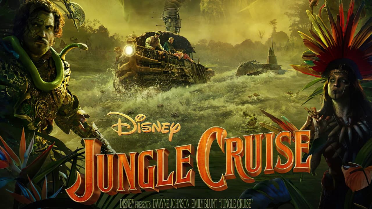 Jungle Cruise — backdrops with title 6