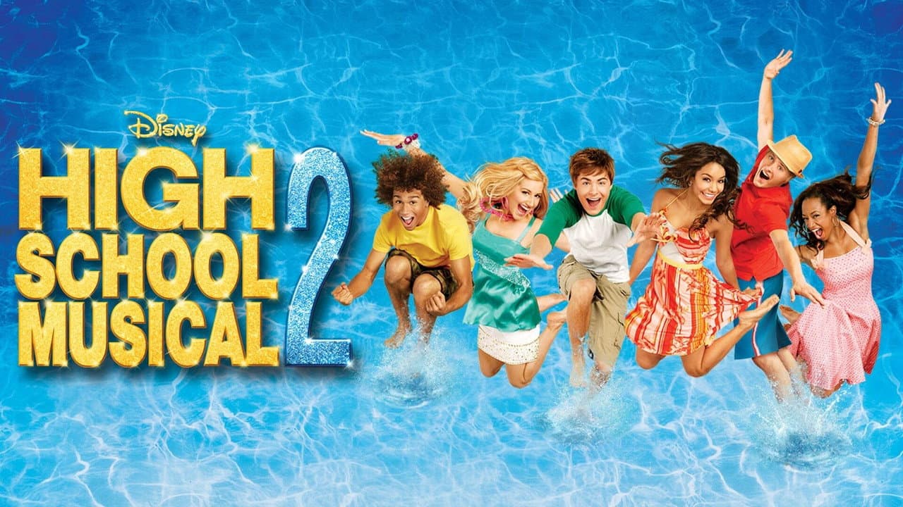 High School Musical 2 — backdrops with title 2