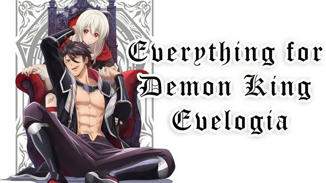 Everything for Demon King Evelogia — backdrops with title 1