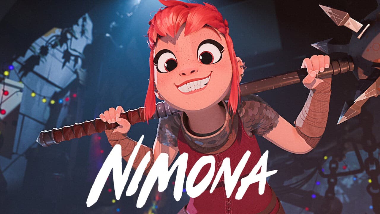 Nimona — backdrops with title 4