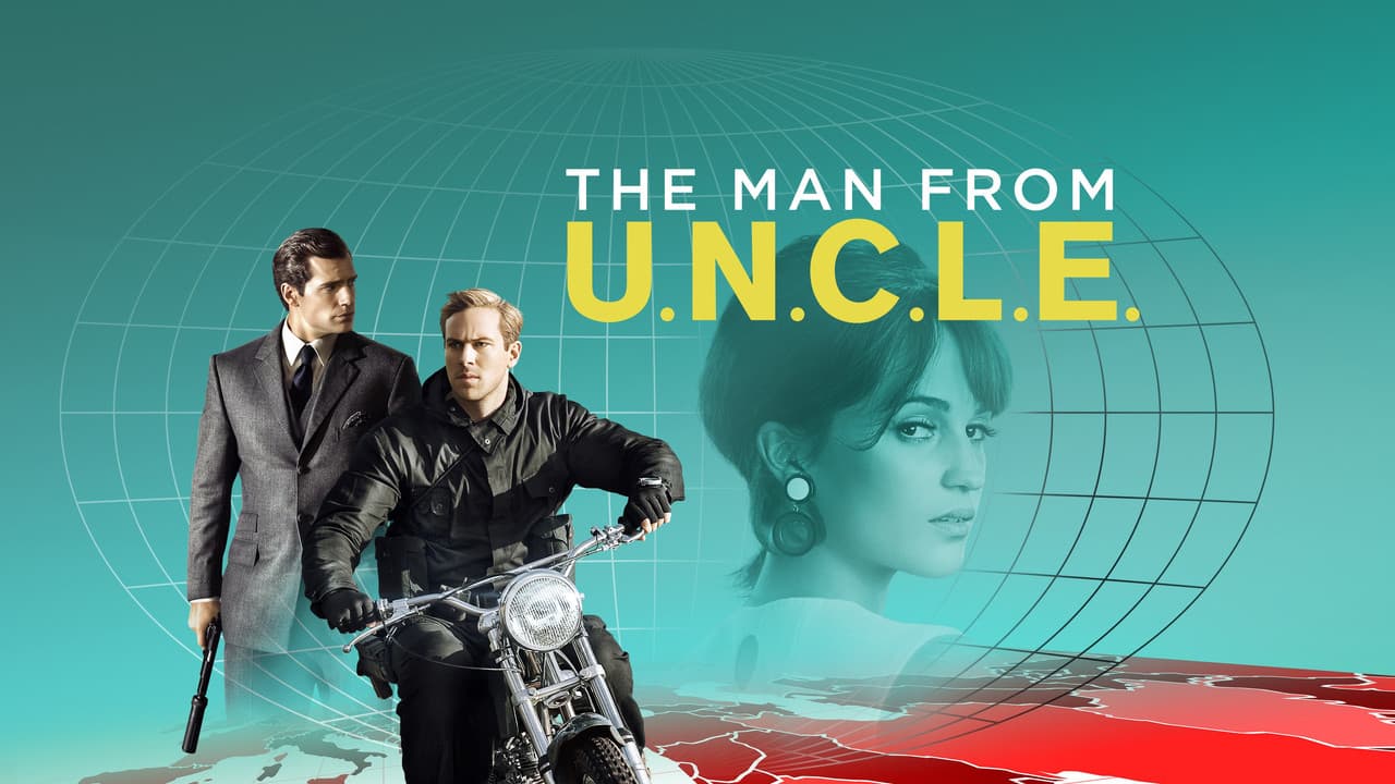The Man from U.N.C.L.E. — backdrops with title 1