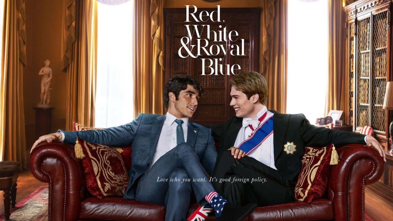Red, White & Royal Blue — backdrops with title 5