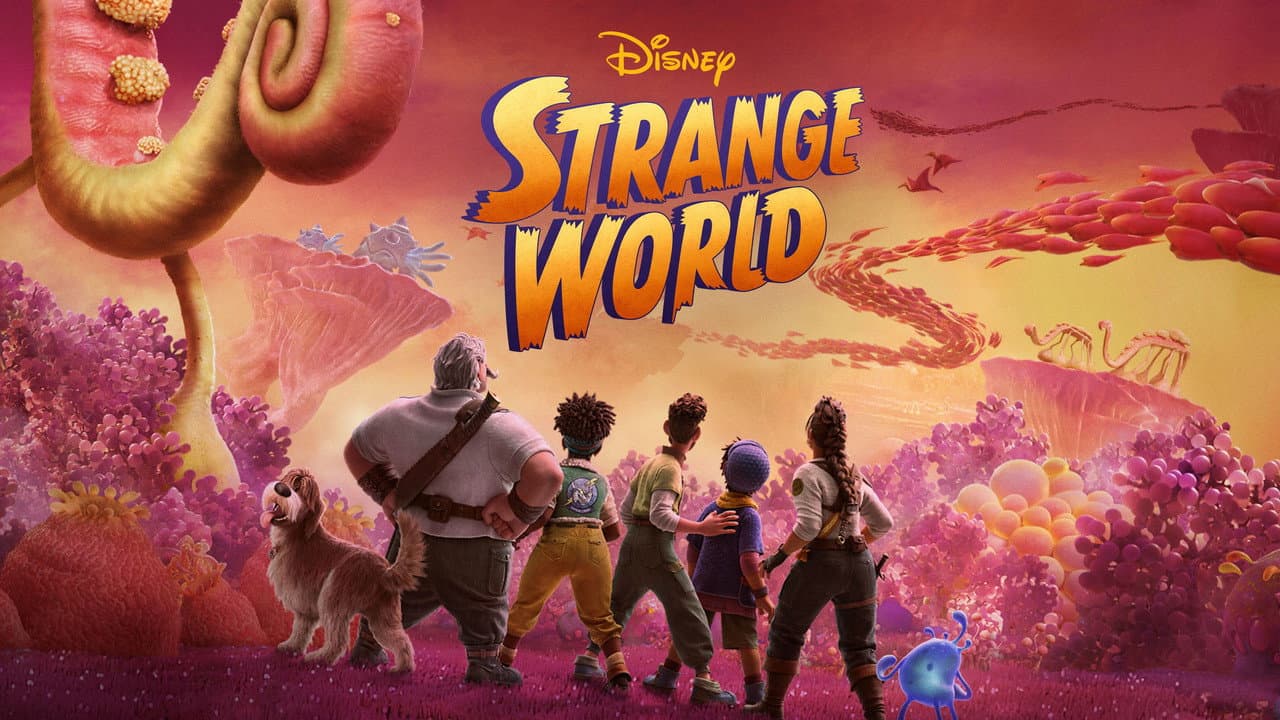 Strange World — backdrops with title 1