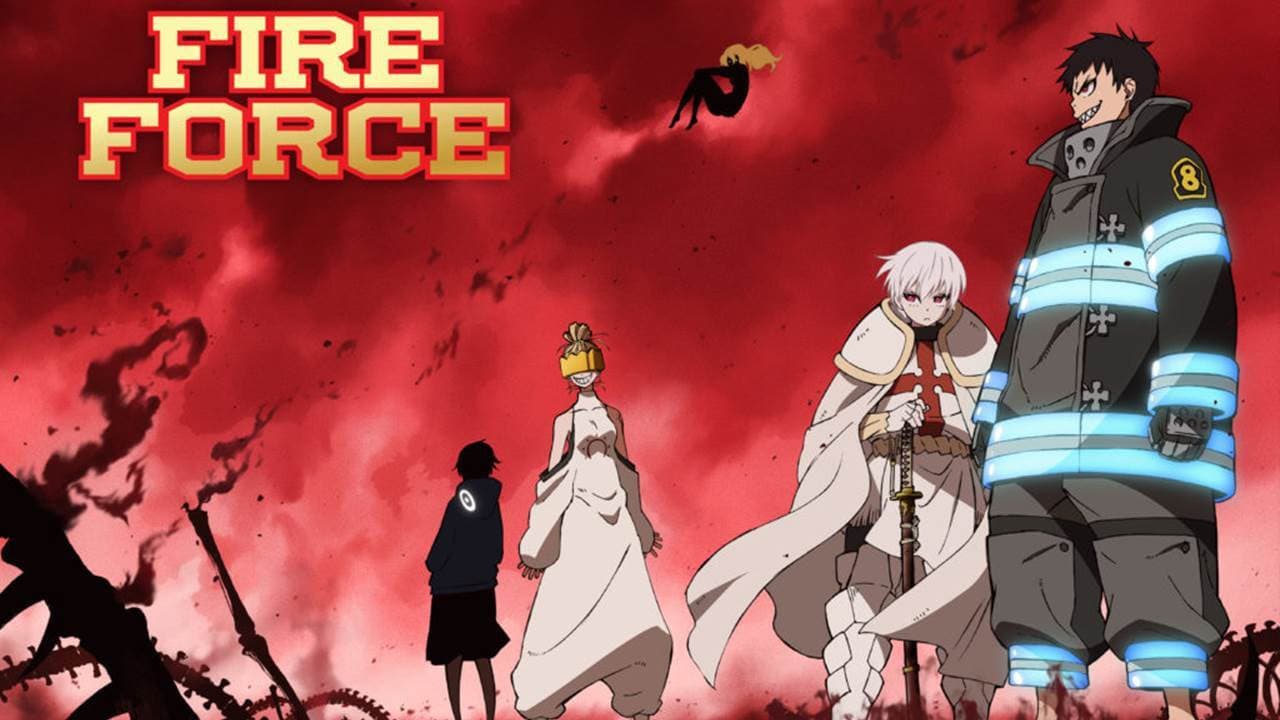 Fire Force — backdrops with title 2