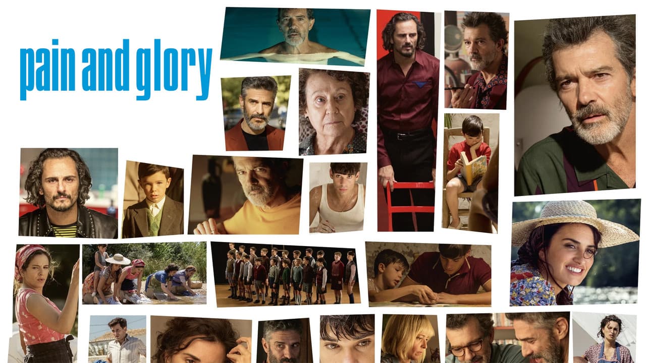 Pain and Glory — backdrops with title 3